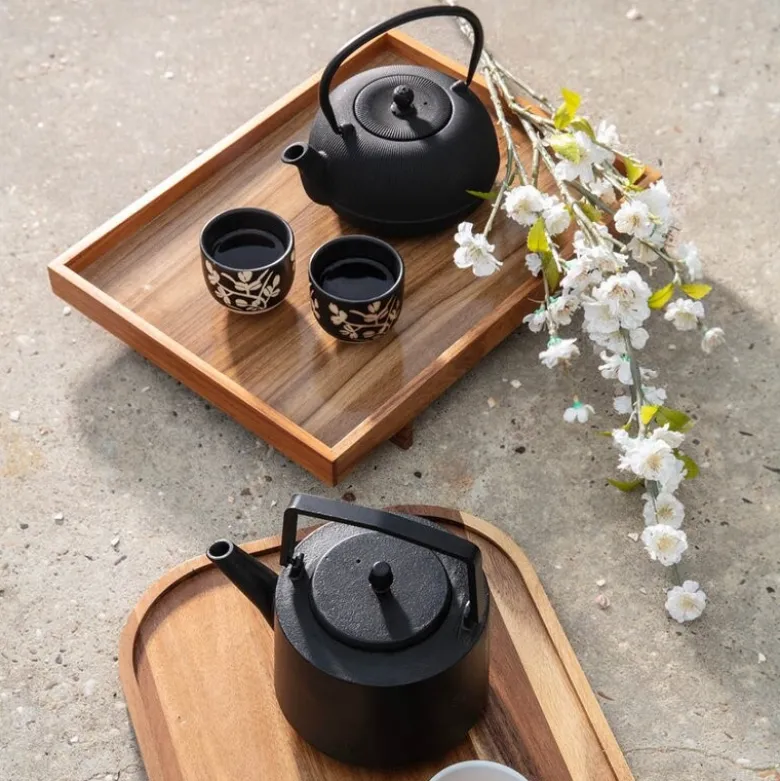 Sichuan tekanne 1L gavesett svart