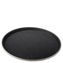 Sigrid serveringsbrett antiskli 35,5 cm svart