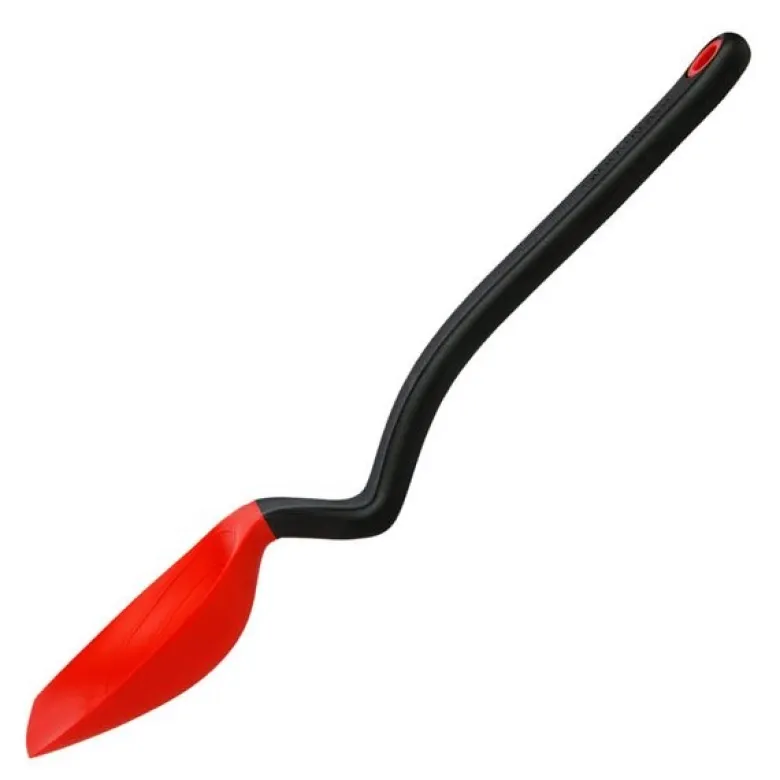 Silikonskje 28 cm rød