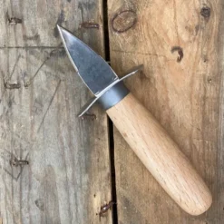 Simple Wood østerskniv 14,5 cm stål/tre