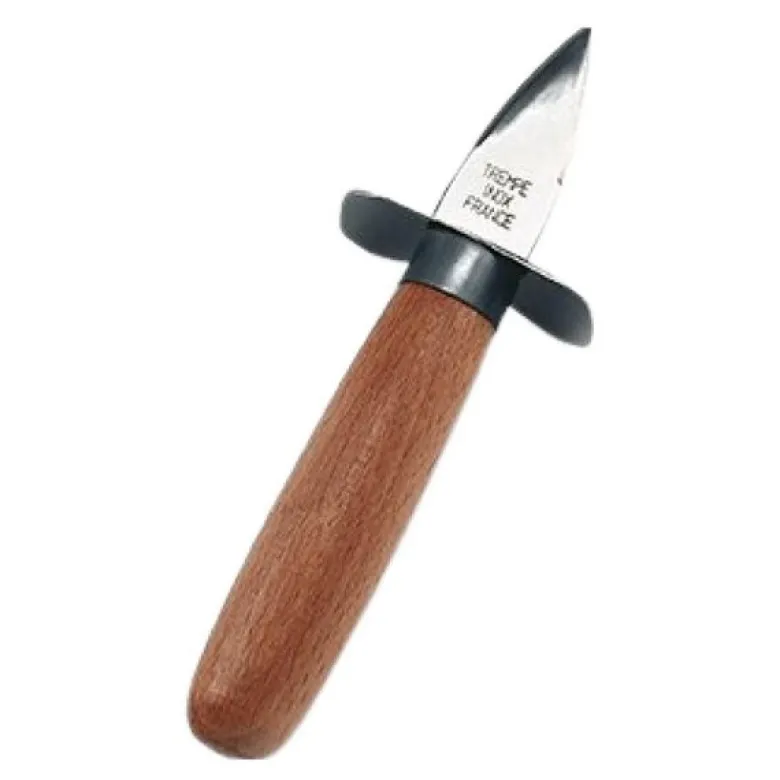 Simple Wood østerskniv 14,5 cm stål/tre