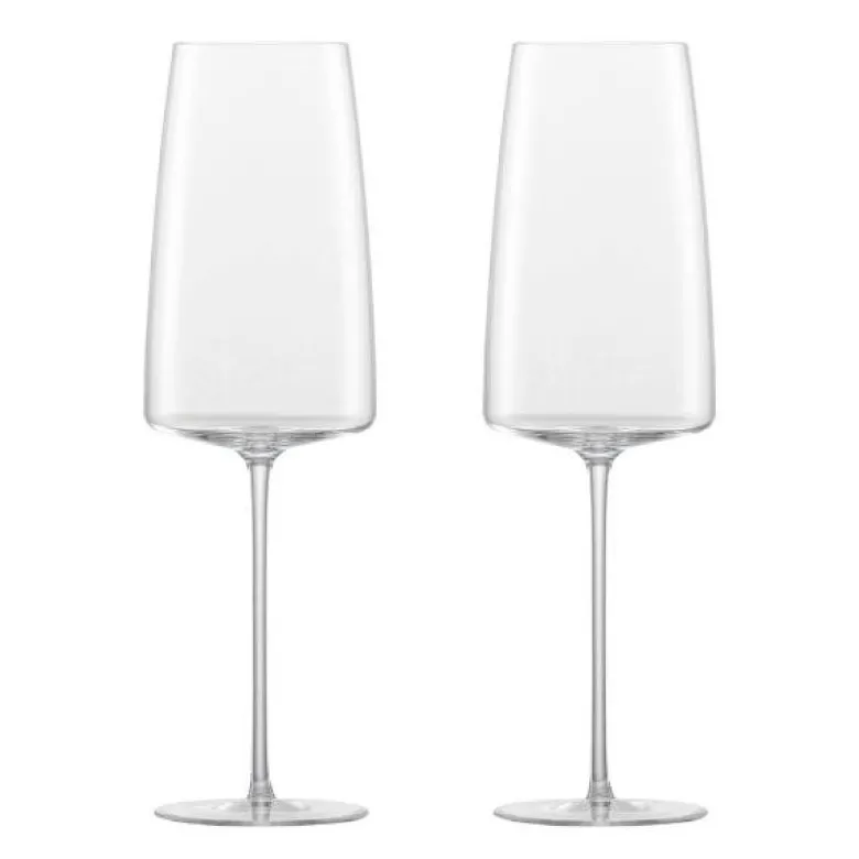 Simplify champagneglass 2 stk 40,5 cl klar