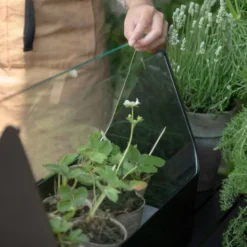 Simply Grow minidrivhus 20x42x32cm svart