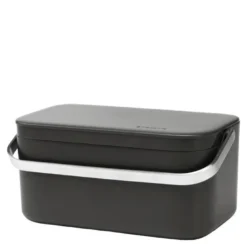 SinkSide søppelbøtte 1,8 L mørk grå