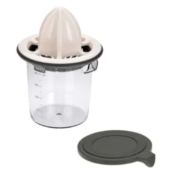 Sitruspresse m/beholder 400 ml hvit/grå/klar