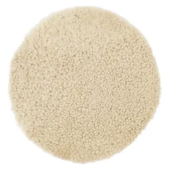 Sitteunderlag new zealand saueskinn kort ull 34 cm moon light