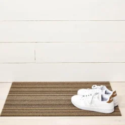 Skinny Stripe dørmatte 46x71 cm mushroom