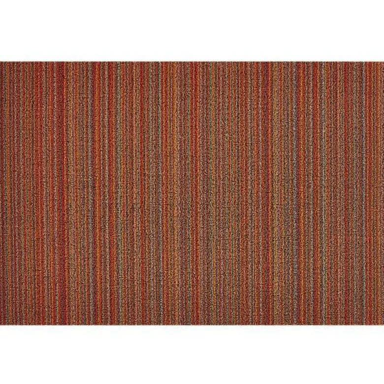 Skinny Stripe dørmatte 61x91 cm orange