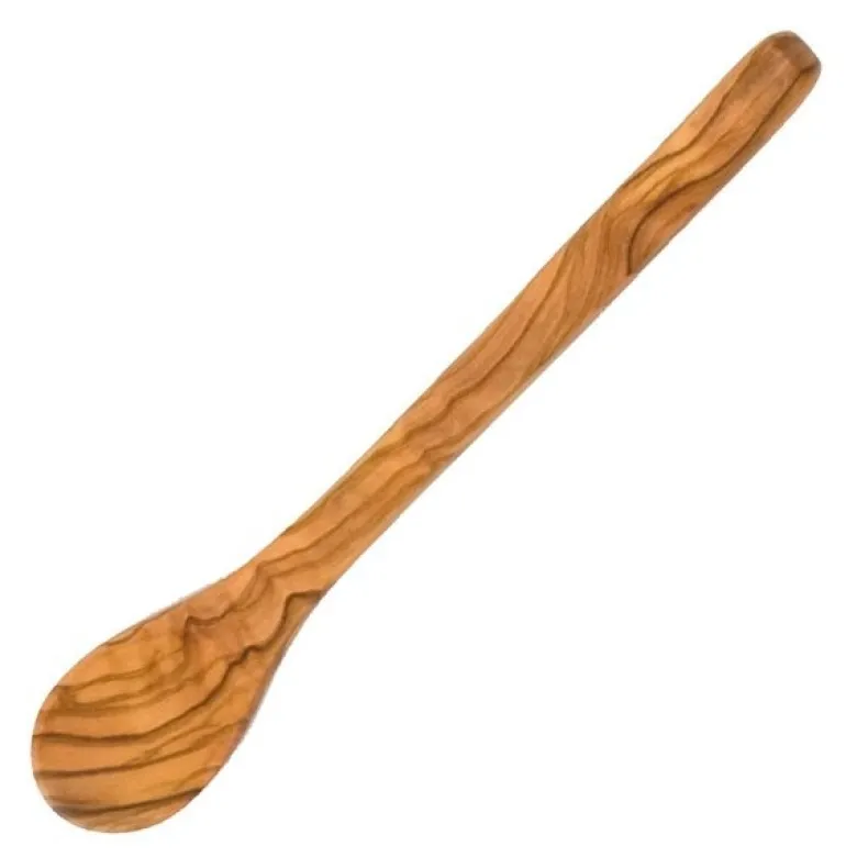 Skje 18 cm oliventre