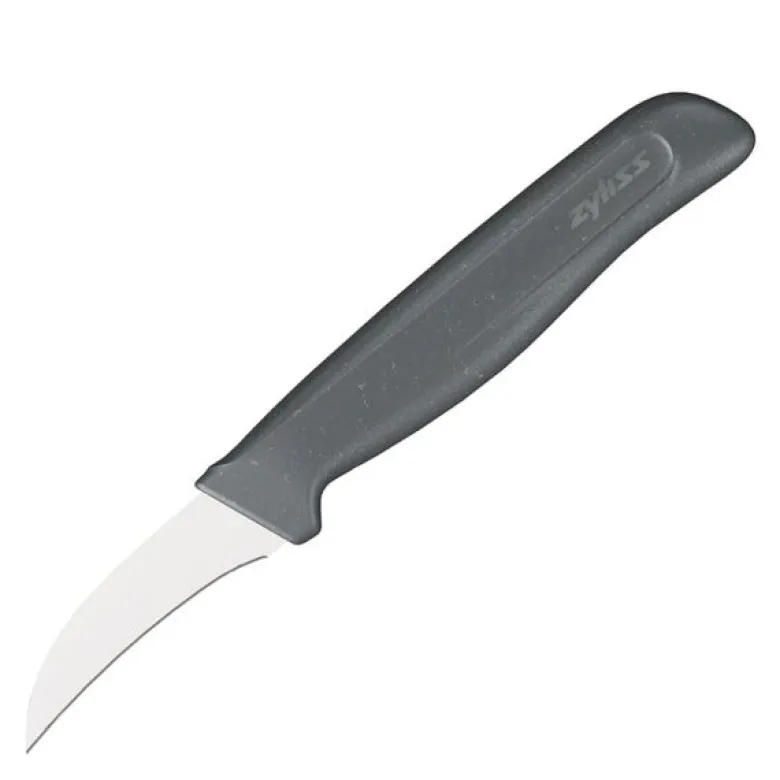 Skrellekniv 10 cm grå