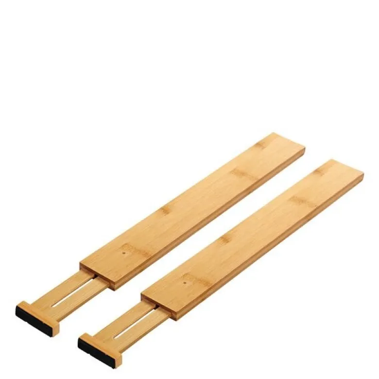 Skuffdelere 55,8 cm 2 stk bambus