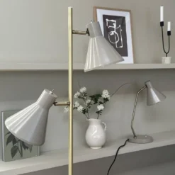 Sleep gulvlampe 165 cm beige