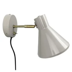 Sleep vegglampe 17 cm beige
