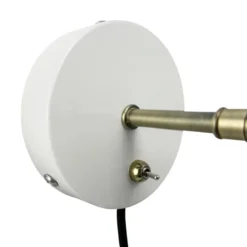 Sleep vegglampe 17 cm kit-white
