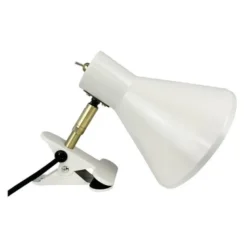Sleep vegglampe med klemme 16 cm kit-white