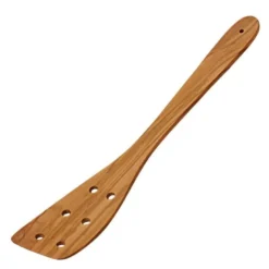 Slisset stekespade 30 cm oliventre