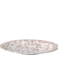 Slåpeblom asjett 21 cm rosa