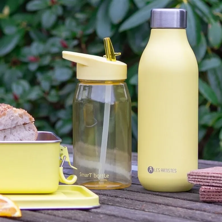Smart bottle drikkeflaske 0,5L lys gul
