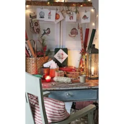 Små kunstkort nellikappelsin