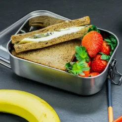 Snap matboks 1,2L rustfritt stål