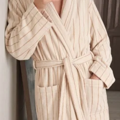 Soft badekåpe L/XL offwhite