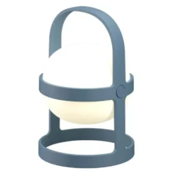 Soft Spot Solar solcellelampe circular 18,5 cm sky blue