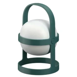 Soft Spot Solar solcellelampe circular 25 cm forest green