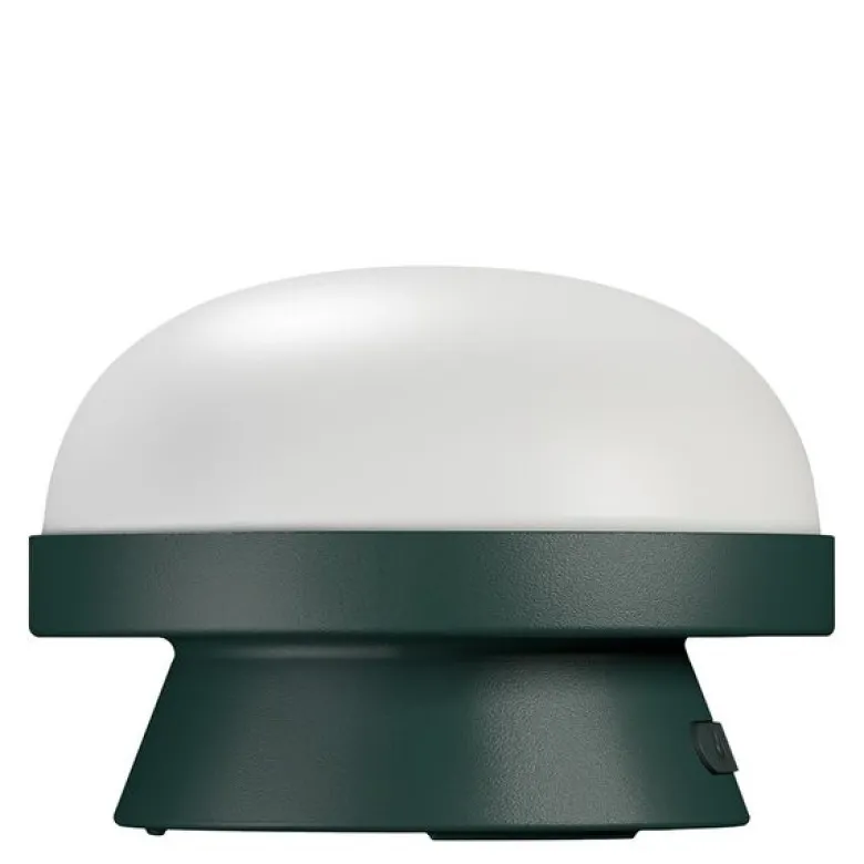 Soft Spot Solar solcellelampe dots 14 cm forest green