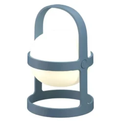 Soft Spot Solar solcellelampe circular 25 cm sky blue