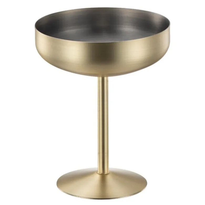 Sontell Gold champagneglass 18 cl stål/gull