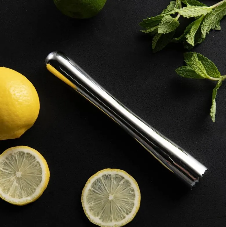 Sontell mojitostamper 18 cm polert stål