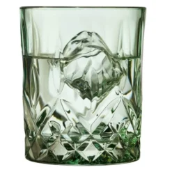 Sorrento whiskyglass 32 cl 4 stk grønn