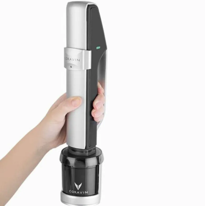 Sparkling vinbevaringssystem 5 deler sølv