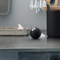 Såpedispenser svart