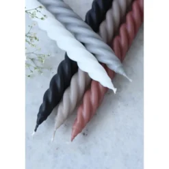 Spirallys 23 cm varm grå
