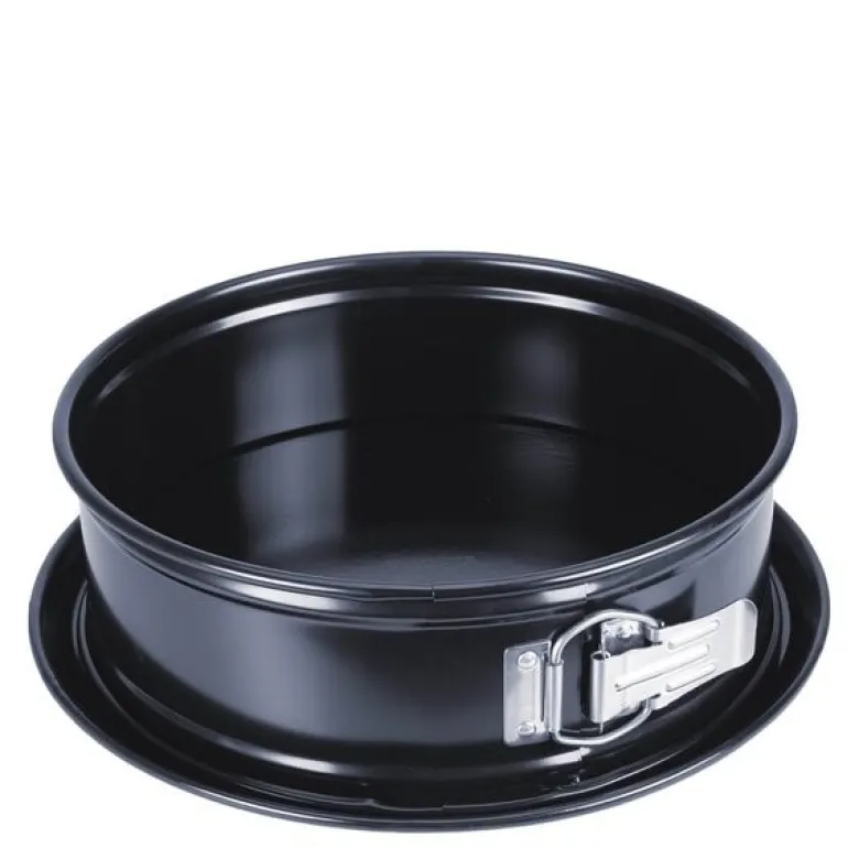 Springform emaljert 28x7 cm svart