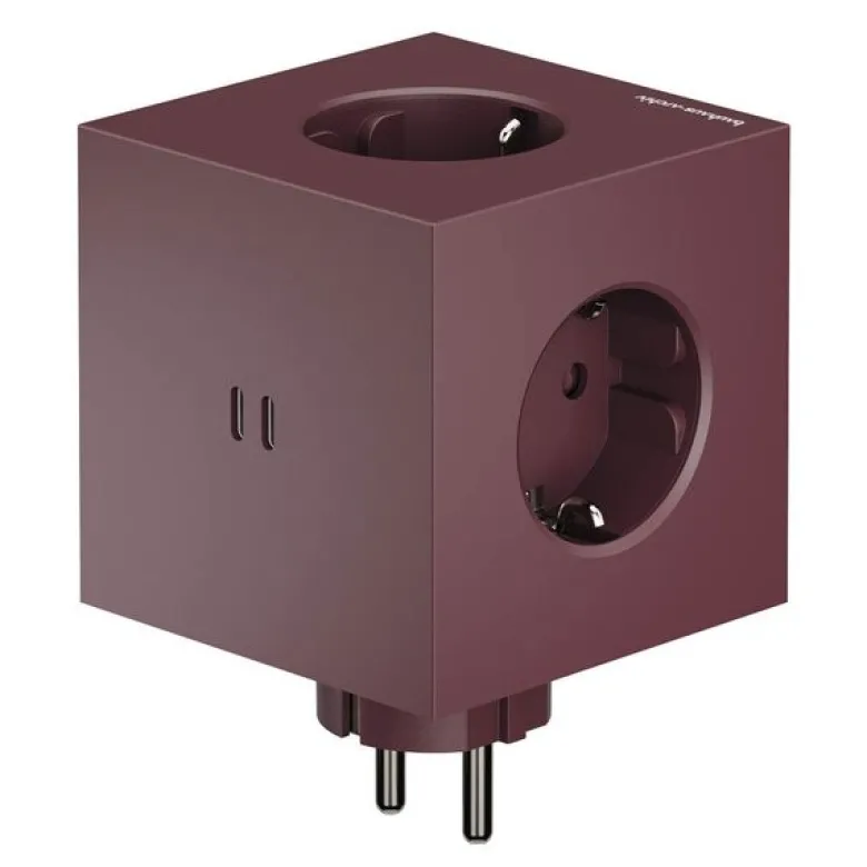 Square 2 Bauhaus Archiv USB-C 76x76 cm 30W Mulberry Red