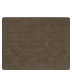 Square Corduroy spisebrikke 35x45 cm caviar