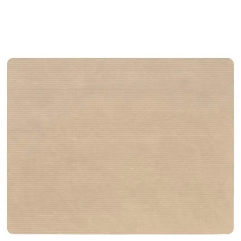 Square Corduroy spisebrikke 35x45 cm sand
