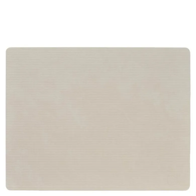 Square Corduroy spisebrikke 35x45 cm oyster white
