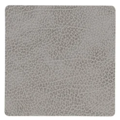 Square Hippo glassbrikke 10x10 cm antrasittgrå