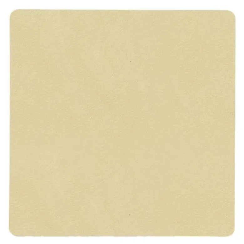 Square Nupo glassbrikke 10x10 cm lemon sorbet