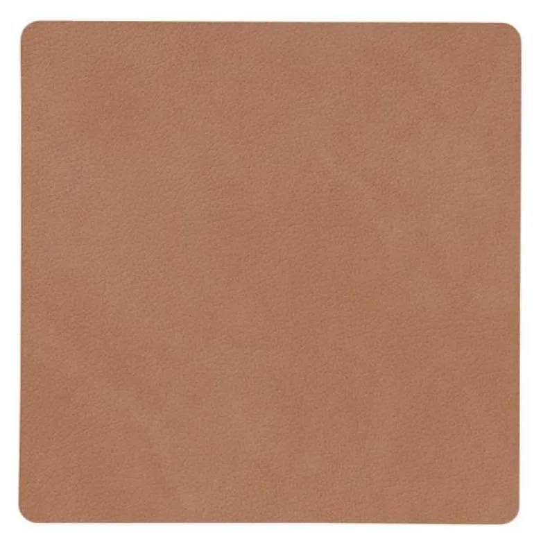 Square Nupo glassbrikke 10x10 cm old rose