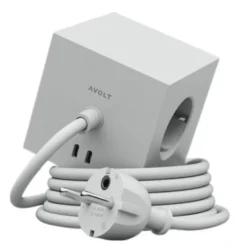 Square 1 USB-C kabel 1,8 m Gotland Grey