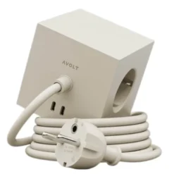 Square 1 USB-C kabel 1,8 m Nomad Sand
