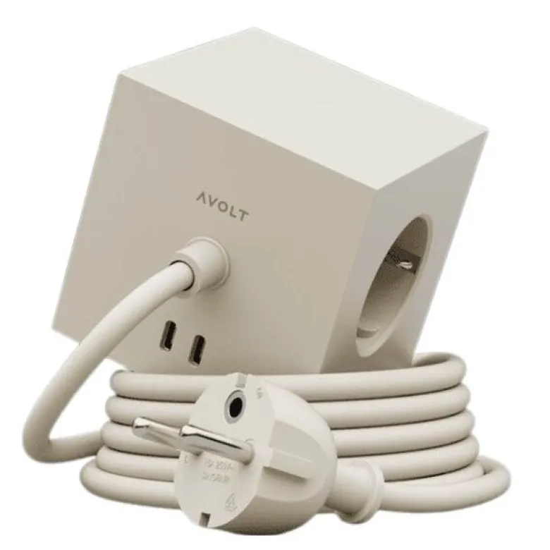 Square 1 USB-C kabel 1,8 m Nomad Sand