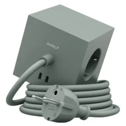 Square 1 USB-C kabel 1,8 m Oak Green