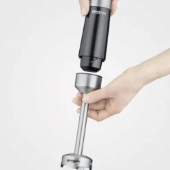 Stavmikser med tilbehør SM3772 600W svart/sølv
