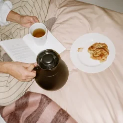 Stay warm termokanne rund 1,0L svart