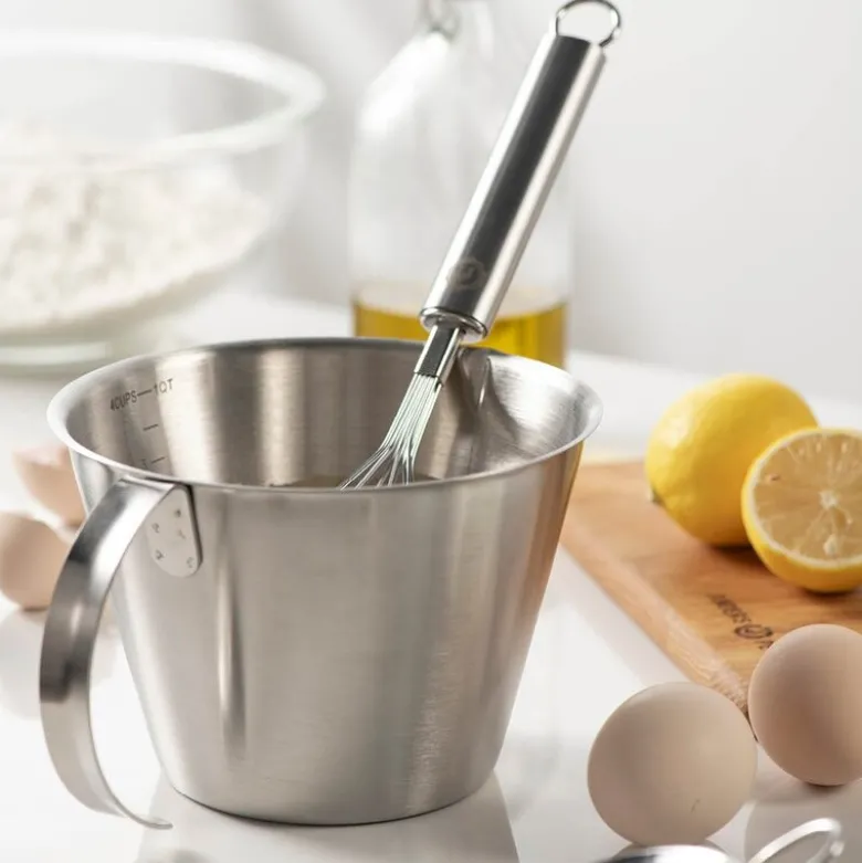 Steel Essentials målebeger 1L børstet